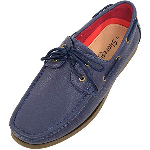 Herren-Bootsschuhe von Men‘s Summer, Blau - navy - Größe 42 EU / 8 UK von Snugrugs