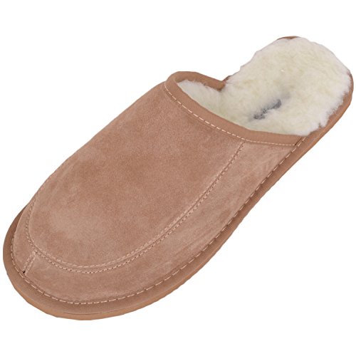 SNUGRUGS Unisex Jessie Hausschuhe, Camel, 43.5 EU von Snugrugs
