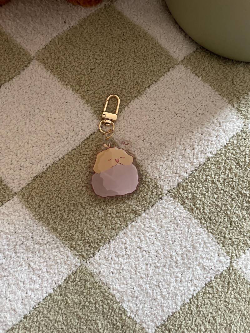 Chuncky Bird Keychain Epoxy von Snuut