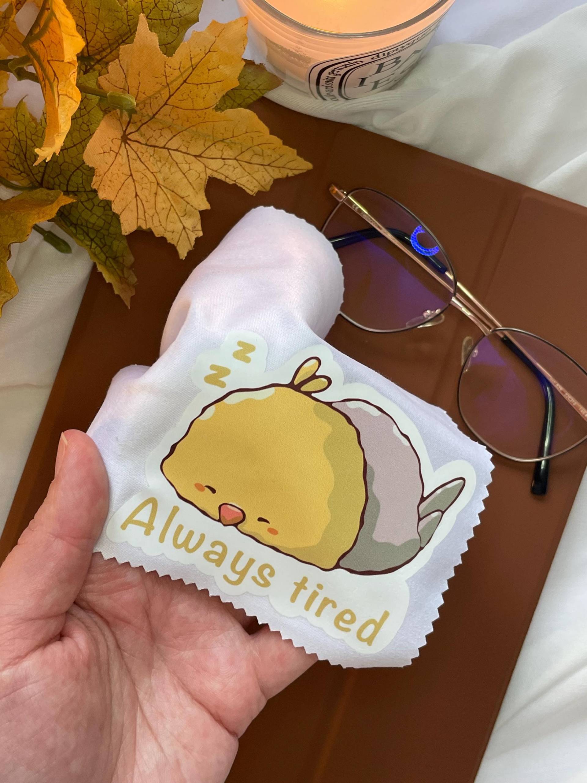 Glasses Wipe Always Tired von Snuut