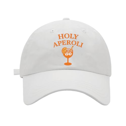Snyvpra Aperol Spritz Cocktail Hut Original Baseball Cap Unisex für Damen & Herren Retro Design Bar Freizeit Geschenk Aperolsa von Snyvpra