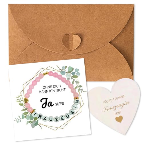 Snyvpra Trauzeugin Fragen Enthalten Trauzeugin Armband Mit Alphabet Herzförmiges Holzschild Definition Karte Und Umschläge Möchtest Du Meine Trauzeugin Sein Geschenkidee Bridesmaid Gift Box von Snyvpra