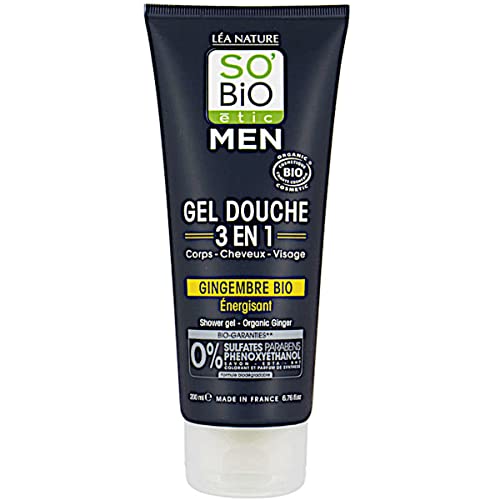 So'Bio Étic Men 3 in 1 Duschgel Bio Ingwer 200 ml So'Bio Étic Men 3 in 1 Duschgel Bio Ingwer 200 ml von So'Bio Étic