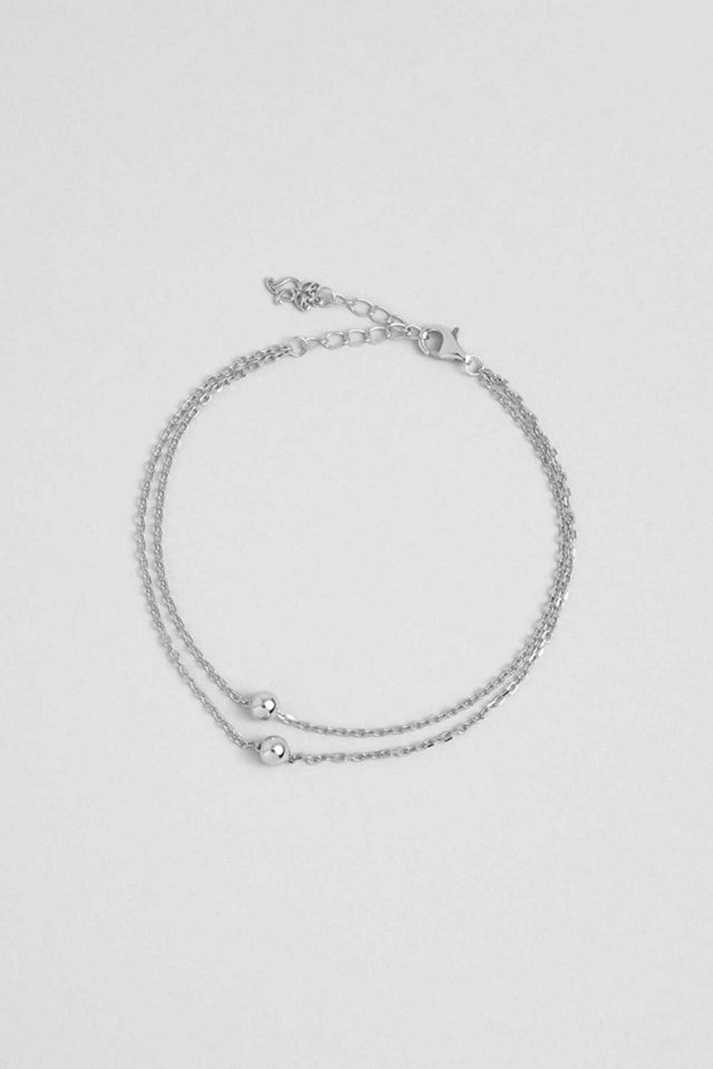 So CHIC... Armband 18K Weißgold pl. Silberarmband 19cm von So CHIC...