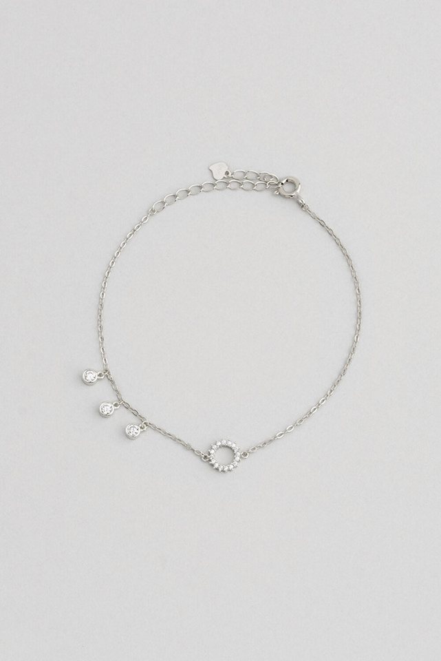 So CHIC... Armband 18K Weißgold plattiertes Silberarmband von So CHIC...