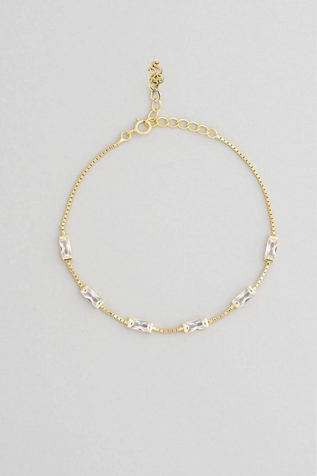 So CHIC... Armband Elegantes 18K vergoldetes Silberarmband von So CHIC...