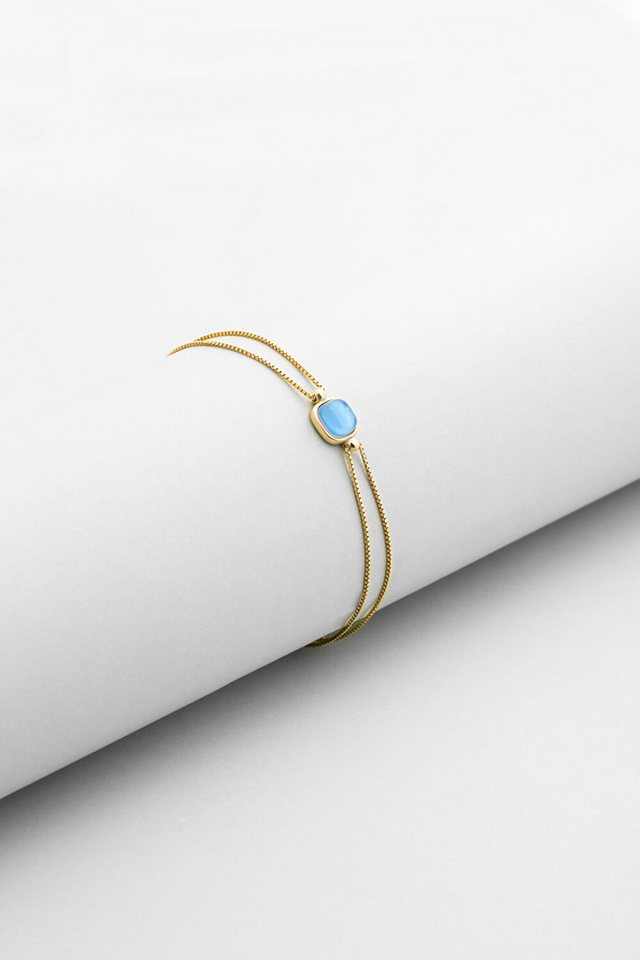 So CHIC... Armband Magische Farben 18K vergoldetes Silberarmband von So CHIC...