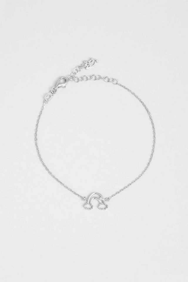 So CHIC... Armband Regenbogen 18K Weißgold beschichtet 20 cm Silber Armband von So CHIC...