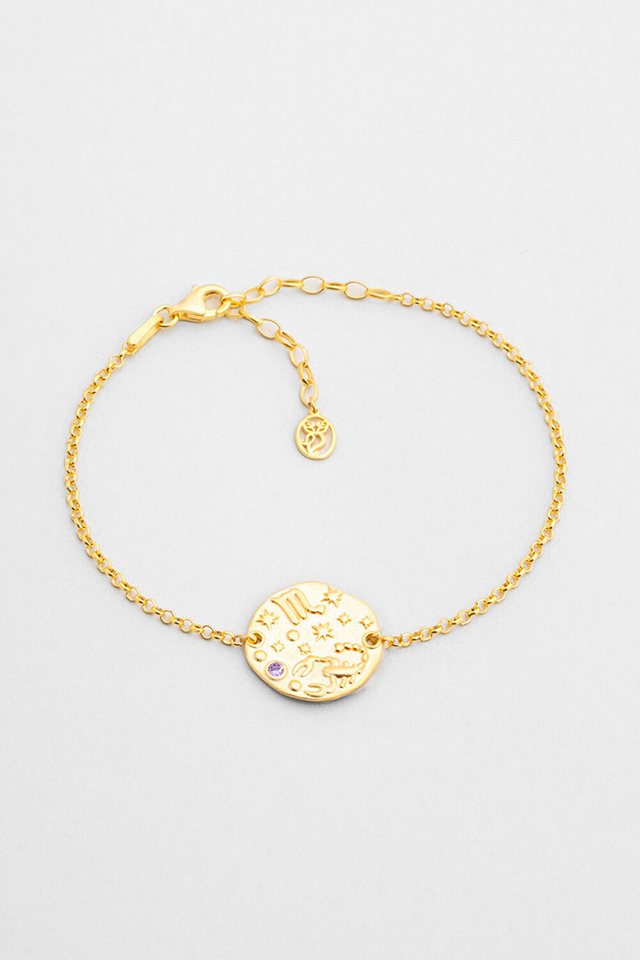 So CHIC... Armband Skorpion 18K Gelbgold beschichtet 20 cm Silber Armband von So CHIC...