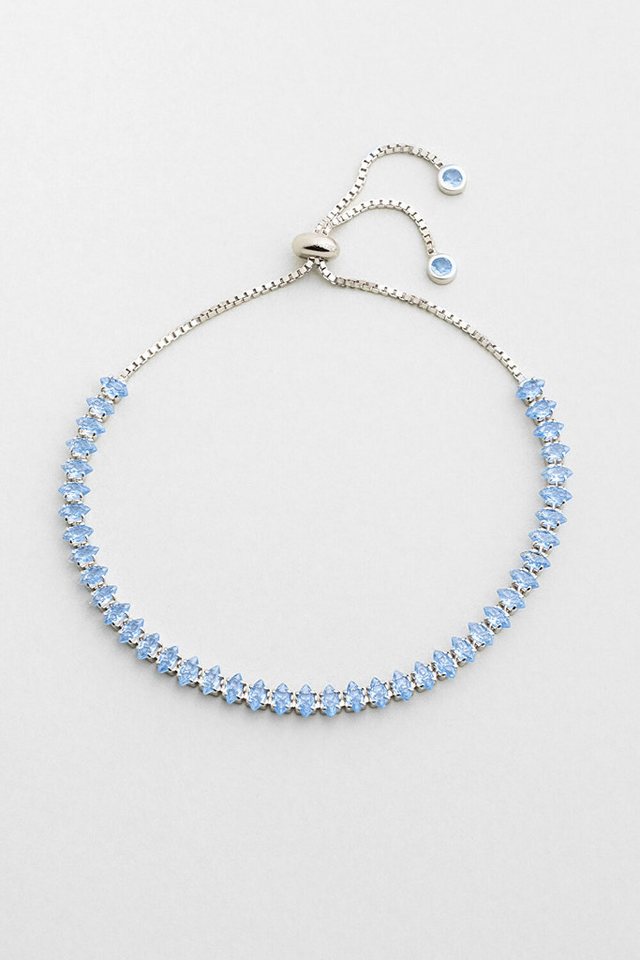 So CHIC... Armband Verstellbares Silberarmband in Weißgold von So CHIC...