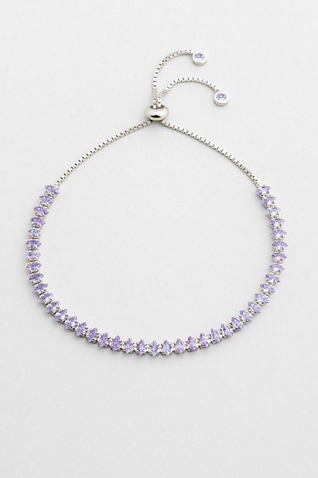 So CHIC... Armband Verstellbares Silberarmband in Weißgold von So CHIC...