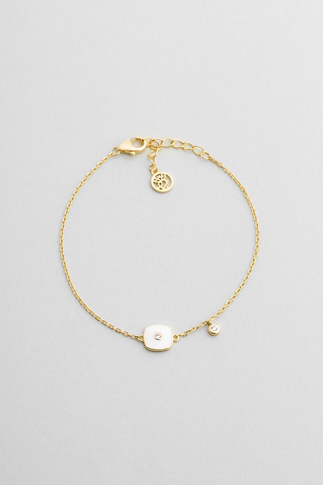 So CHIC... Armband Vintage 18K vergoldetes Silberarmband 19cm von So CHIC...