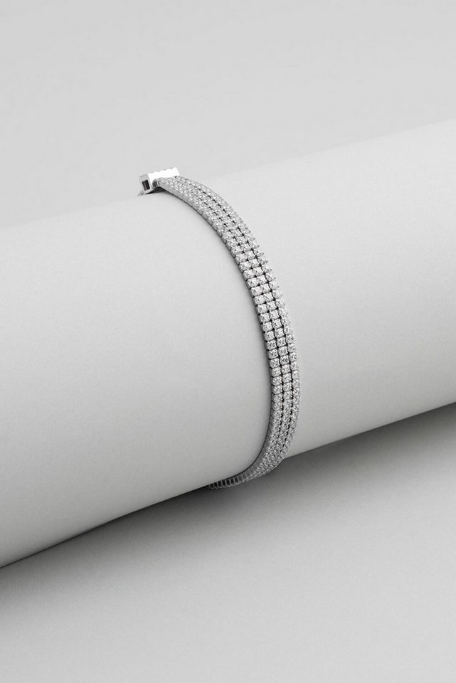 So CHIC... Armband Wasserweg 18K Gelbgold plattiertes Silber verstellbares Dreifacharmban von So CHIC...