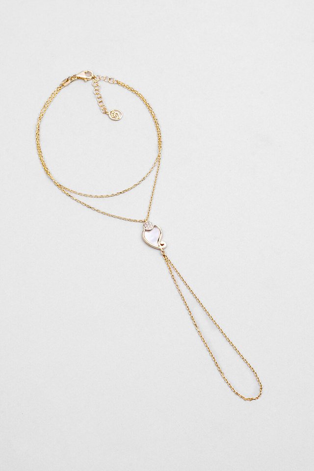 So CHIC... Armband Weißgoldplattiertes Silberarmband 19cm von So CHIC...