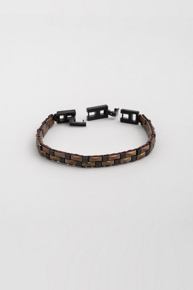 So CHIC... Armreif Hematit Stein Edelstahl Herrenarmband von So CHIC...