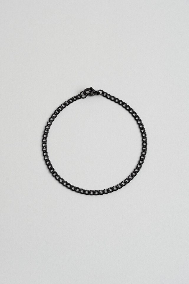 So CHIC... Armreif Herrenarmband aus schwarzem Rhodiumstahl von So CHIC...