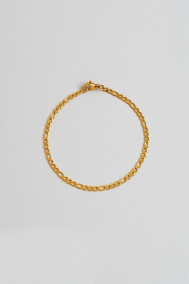 So CHIC... Armreif Klassisches Gelbes Stahlarmband für Herren von So CHIC...