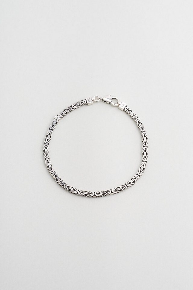 So CHIC... Armreif Klassisches Silber Herren Königskette Armband von So CHIC...
