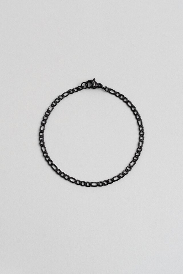 So CHIC... Armreif Klassisches schwarzes rhodiniertes Stahlarmband von So CHIC...