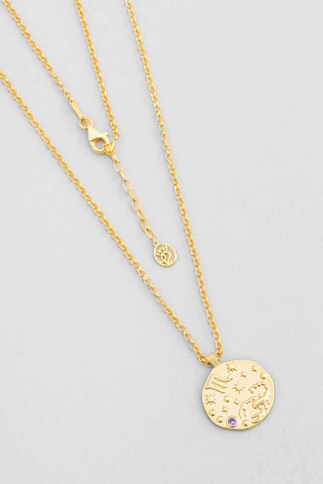 So CHIC... Collier Skorpion 18K Gelbgold beschichtet 45 cm Silber Halskette von So CHIC...