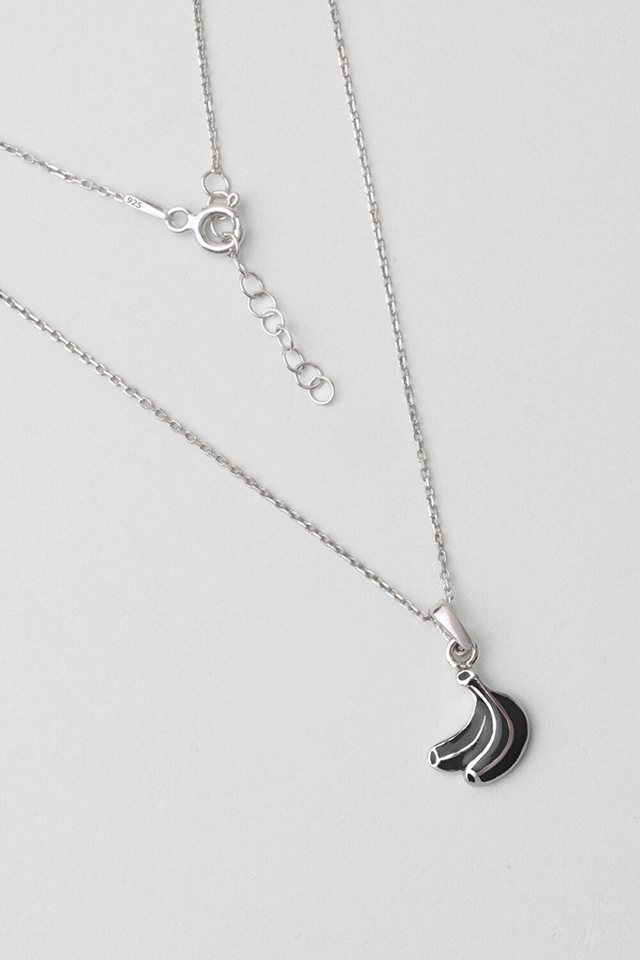 So CHIC... Kette mit Einhänger Charmante Frucht 18K Weißgold Kinderkette von So CHIC...