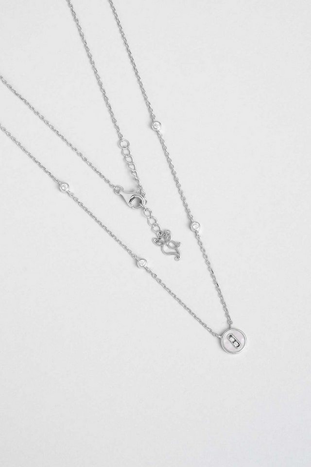 So CHIC... Kette mit Einhänger Ikonische 45cm Silberkette vergoldet von So CHIC...