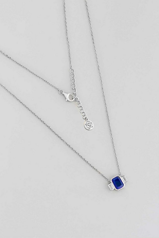 So CHIC... Kette mit Einhänger Magic of Colors 18K Weißgold 45cm Anhänger von So CHIC...