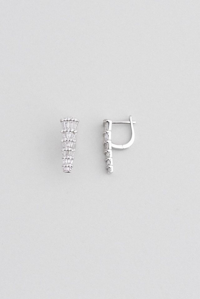 So CHIC... Paar Ohrhänger 18K Weißgold pl. Muschel Silber Ohrringe von So CHIC...