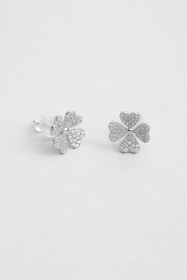 So CHIC... Paar Ohrhänger 18K Weißgold pl. Silber Ohrringe von So CHIC...