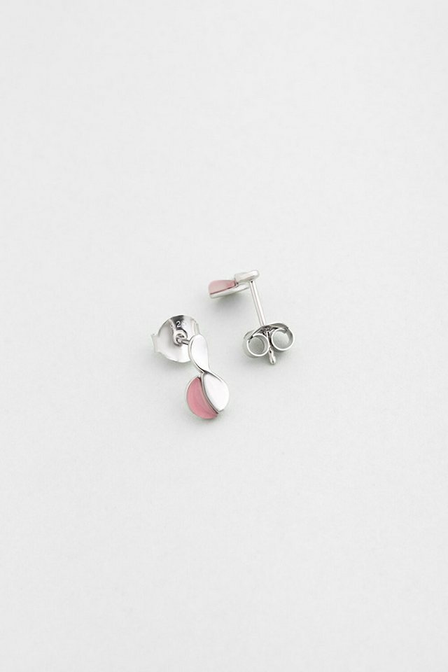 So CHIC... Paar Ohrhänger Chalcedon Traum 18K Weißgold Ohrringe von So CHIC...