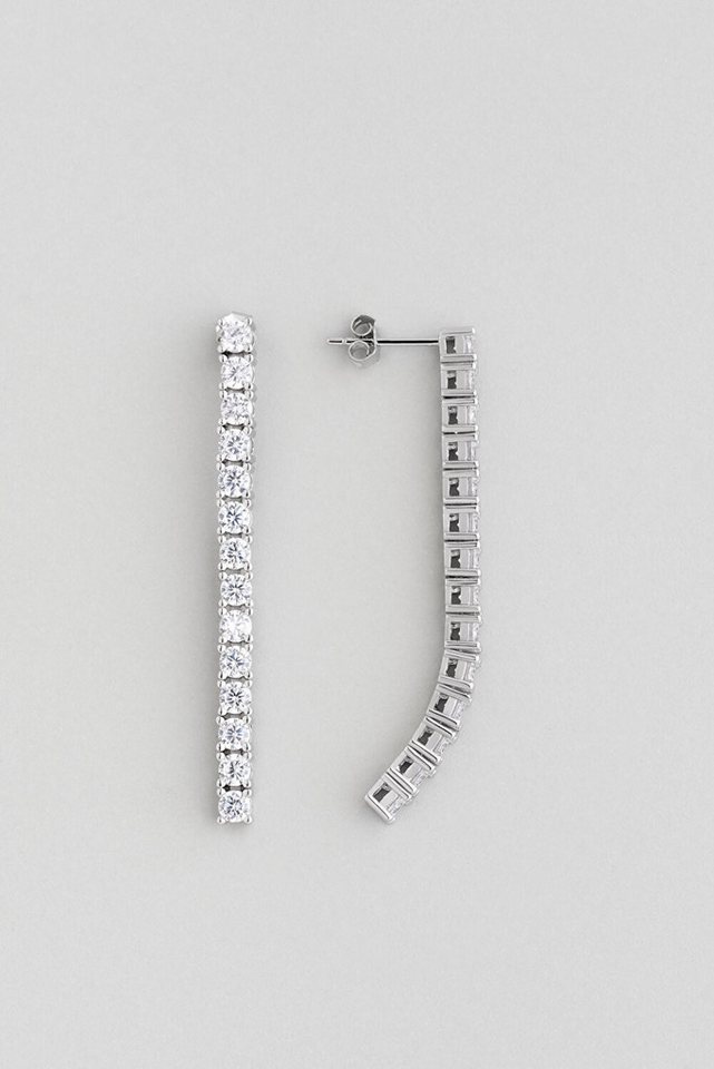 So CHIC... Paar Ohrhänger Edel 18K Weißgold plattierte Ohrringe von So CHIC...