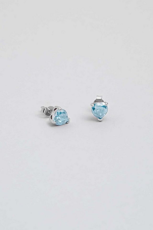 So CHIC... Paar Ohrhänger Isabella 18K Weißgold pl. Silber Ohrringe von So CHIC...