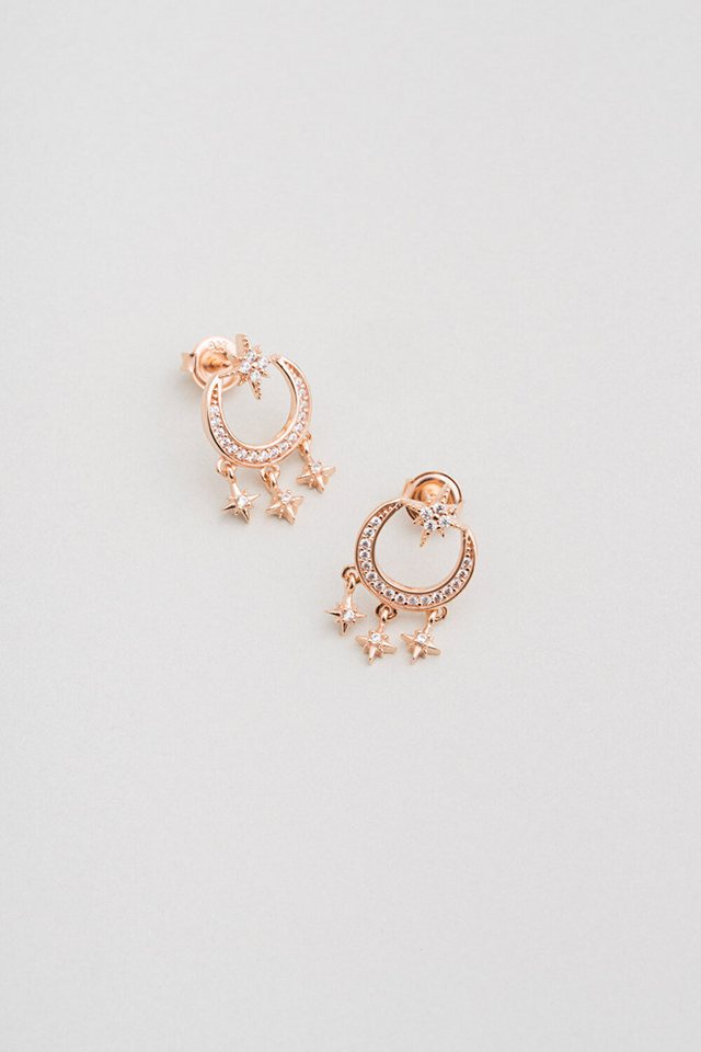 So CHIC... Paar Ohrhänger Roségold plattierte Silberohrringe von So CHIC...