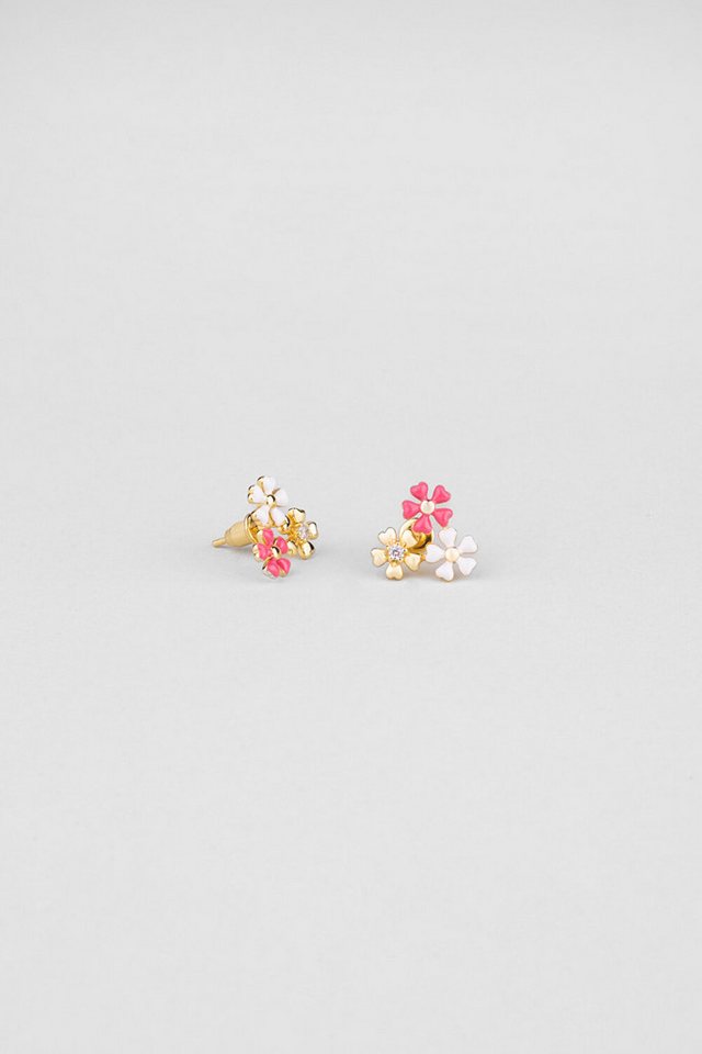 So CHIC... Paar Ohrhänger Sevilla Blüten Ohrringe 18K Goldplattiert von So CHIC...