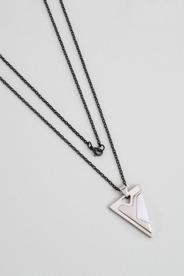 So CHIC... Silberkette Odin 75cm Stahl Herren Halskette von So CHIC...