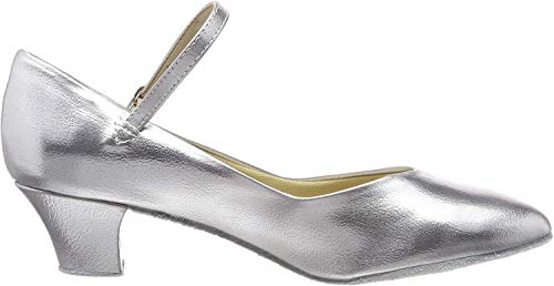 CH791 Tanzschuhe Farbe Silber EU 40.5 mit Button von So Danca