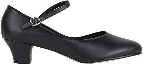 So Danca CH50 Charakterschuh Absatzhöhe 4 cm - Schwarz - Größe 42, Herstellergrösse M 11 L US, 8L UK von So Danca