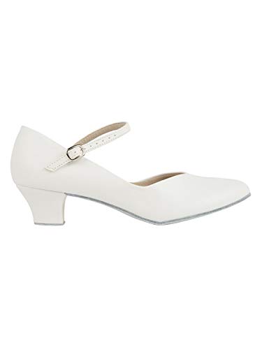 So Danca CH791 Ivory mit Pirou® Schuhbeutel 10.5 (EU 41) von Só Dança