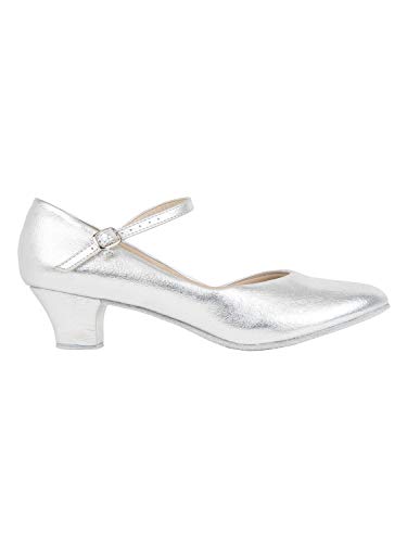 So Danca CH791 Silber mit Pirou® Schuhbeutel 10 (EU 40.5) von Só Dança