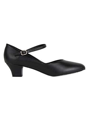 So Danca CH791 schwarz mit Pirou® Schuhbeutel 11 (EU 41.5) von Só Dança