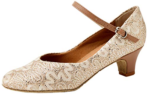 So Danca Damen Bl116 Standard-& Latintanzschuhe, Gold (Gold Sparkle Gold Sparkle) von So Danca