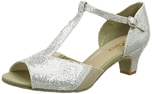 So Danca Damen Bl33 Tanzschuhe-Standard & Latein, Silber (Silver), 37.5/38 EU (8 US) von So Danca