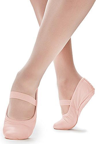 So Danca sd69l Weiches Leder Elastic Gehäuse Ballett Schuhe, Pink 40, B 10L von So Danca