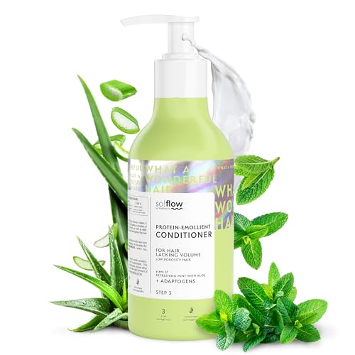 So!Flow Tiefenwirksamer Recovery Conditioner Mit Stärkenden Aminosäuren Und Pflegendem Kokosöl für Ausgewogenes, Revitalisiertes Haar - Spülung Haarpflege Damen von So!Flow