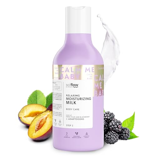 So!Flow Entspannende Körpermilch mit Blackberry- und Plum-Extrakten, angereichert mit nährstoffreichen Ölen für luxuriöse Feuchtigkeit Bodylotion Damen Körperlotion Für Reife Haut von So!Flow