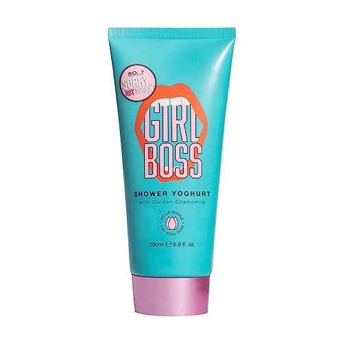 SO...? Girl Boss Duschgel 200ml Joghurt mit goldener Kamille Sorry Not Sorry von So...?