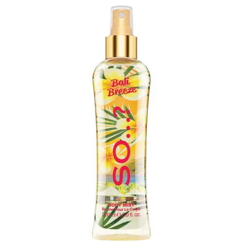 So…? Summer Escapes Damen Bali Breeze Duftendes Körpernebel, bodyspray für damen 200ml von SO…?