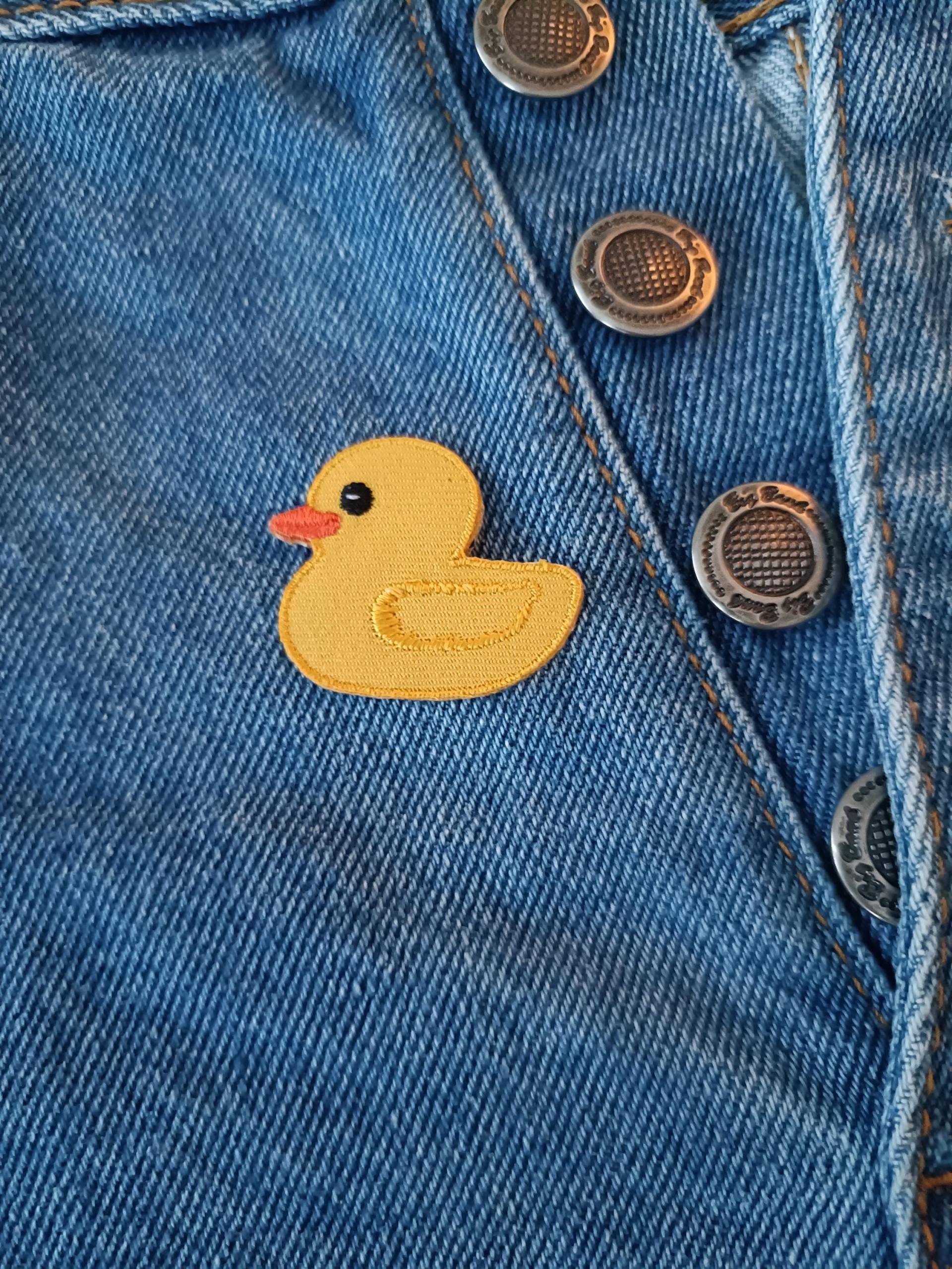 Mini Gelb Ente Aufnäher - Tier Zum Aufbügeln Für Jacken, Jeans, Mütze Cooler Badge Größe 3, 5 cm | B X 3 | H Mini Gelb Ente Aufnäher - Tier Zum Aufbügeln Für Jacken, Jeans, Mütze Cooler Badge Größe 3, 5 cm | B X 3 | H von SoCutePatches