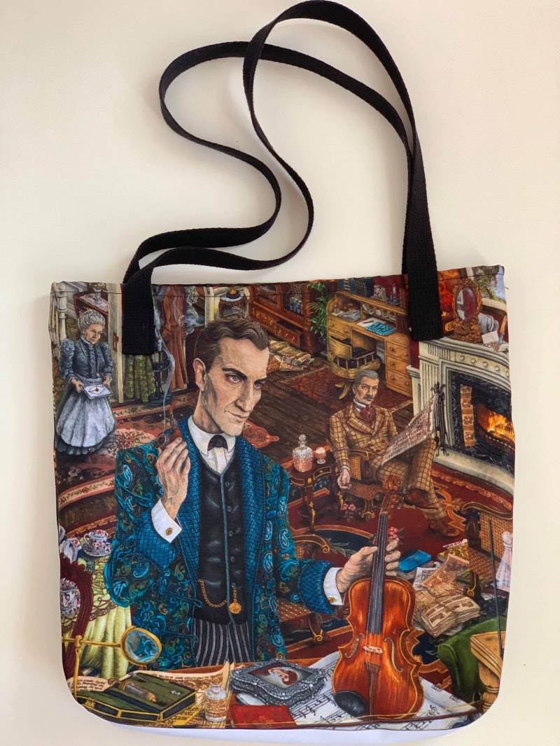 Sherlock Holmes-Einkaufstasche von SoDetailed