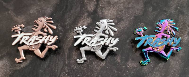 V2 Trashy Pin - 3 Farben von SoMuchYesDesigns